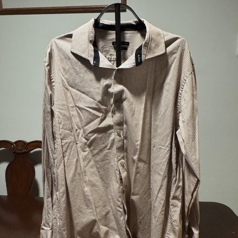 Sean John Casual Button Down Shirt Shirt 18 1/2, 34/35